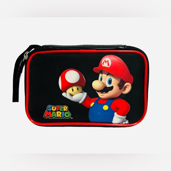 Super Mario Official Nintendo 3DS Carrying Case Travel Bag - Picture 1 of 9